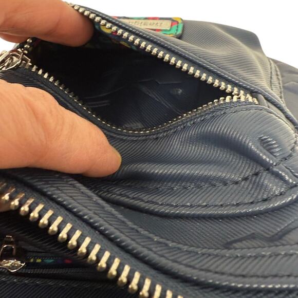 Desigual Blue Colorama Reno Waist Pack Bag - Picture 7 of 10